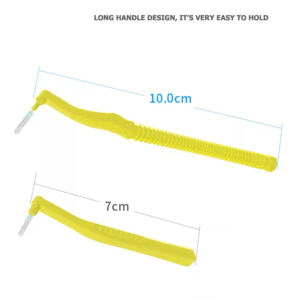 Long Handle and Shorter handle L shape interdental brush