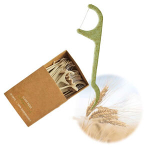 Degradable PLA Dental Floss Picks