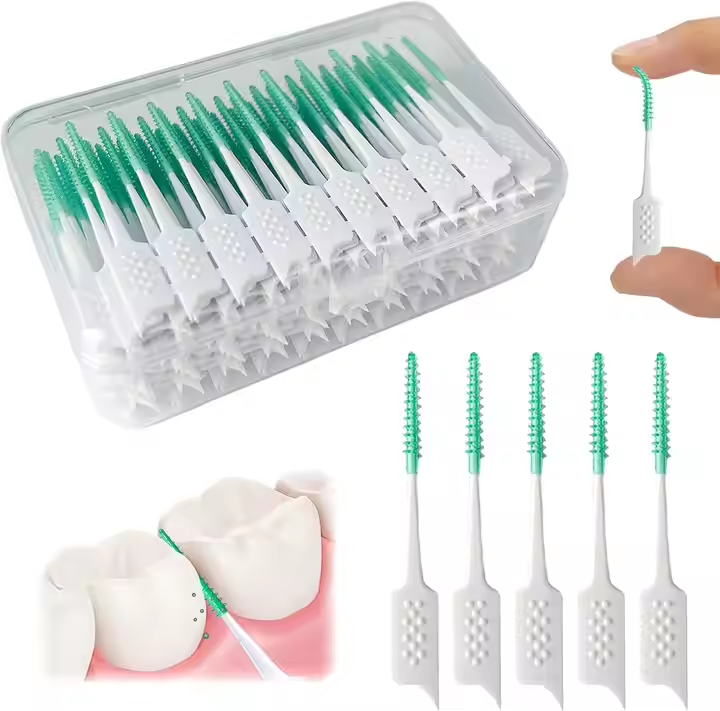 rubber interdental brush