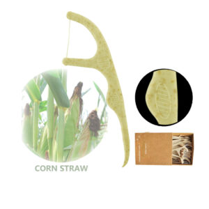 Natural Degradable Eco Friendly Organic Biodegradable Dental Floss Picks