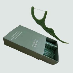 PLA Twin Threads dental floss picks