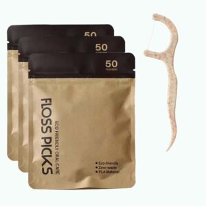 PLA dental floss pick