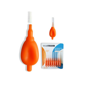 coin shape nylon interdental brushes