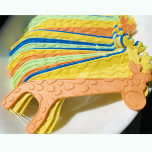 colored PLA dental floss picks