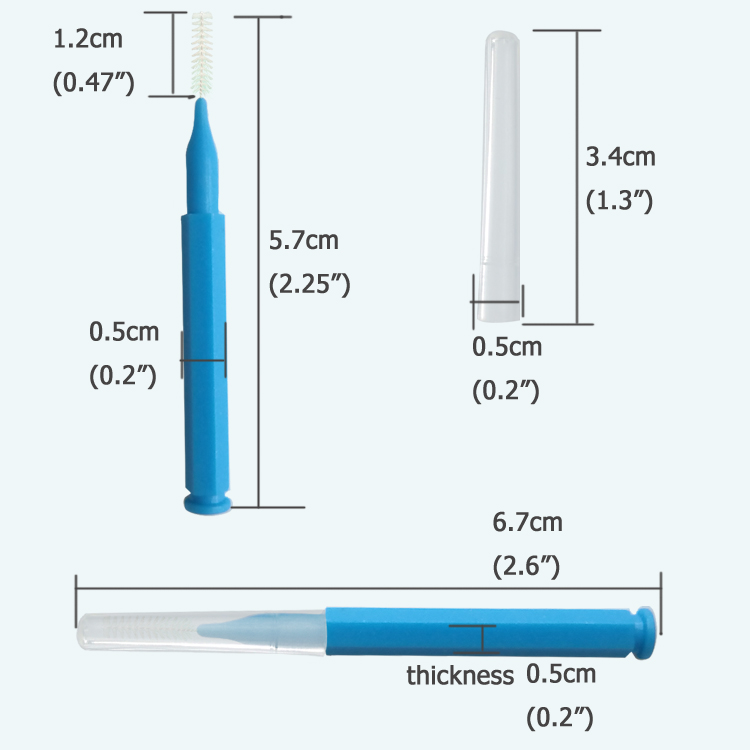 dimension of interdental brush 04