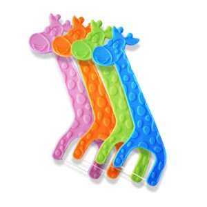 giraffe shape dental floss pick