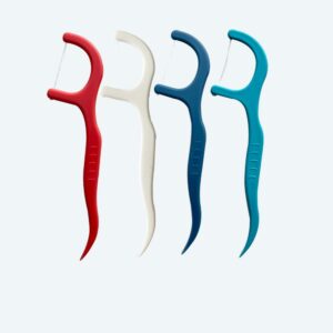 plastic dental floss pick