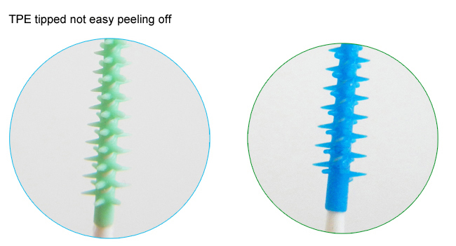 smoothly TPE rubber part of soft picks